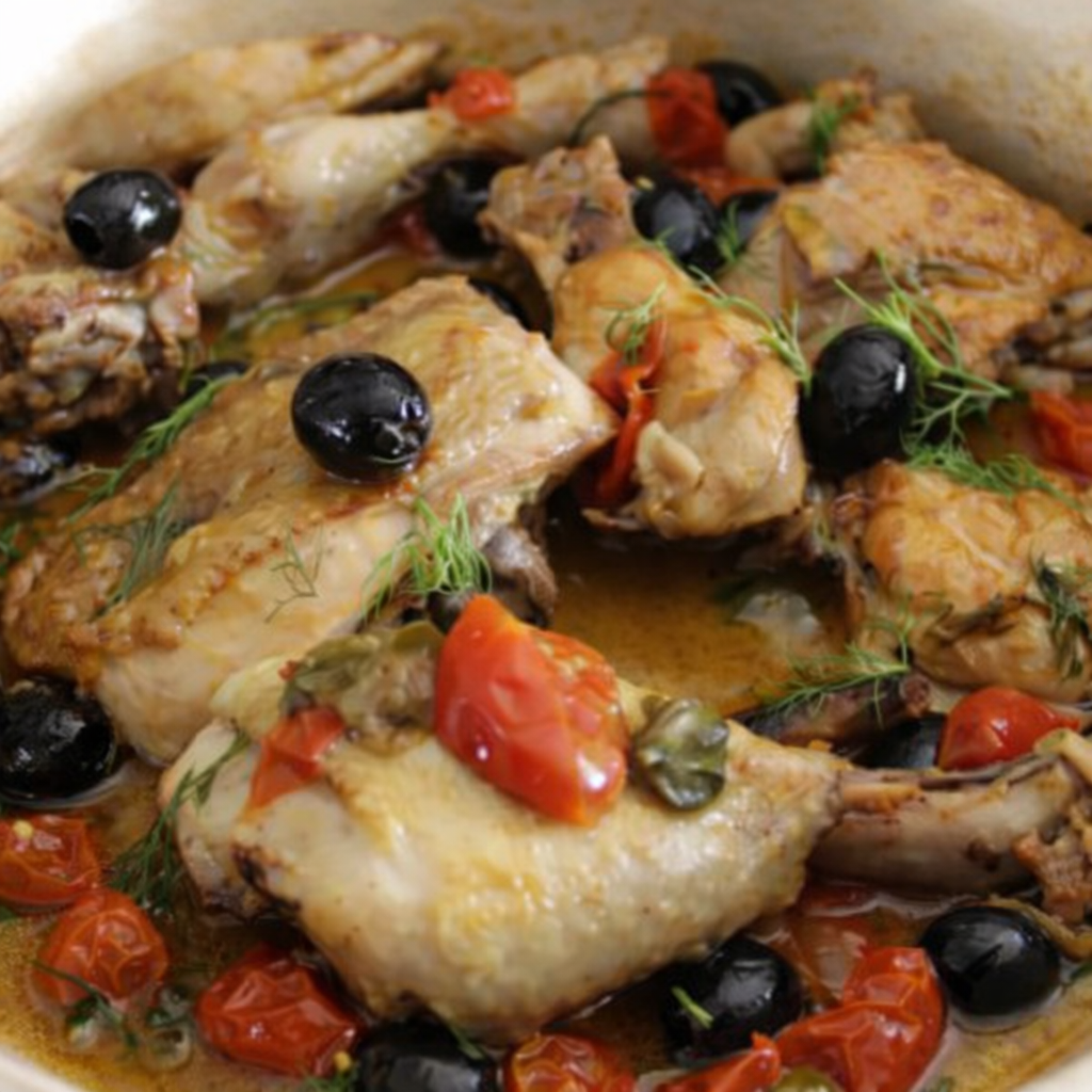 Pollo alla siciliana